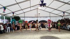 Imagen del desfile de disfraces celebrado en el 2019 en Vilalba