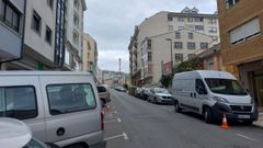 La casa okupada es la segunda por la derecha, de planta baja. Est� en la calle Eduardo Pondal
