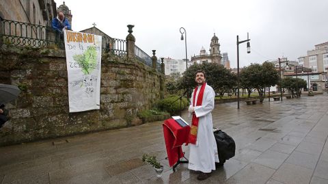 Bendicin virtual del Domingo de Ramos desde la Ferrera