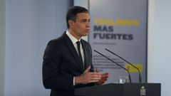 S�nchez comparece tras plantear a los presidentes auton�micos una nueva pr�rroga