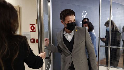 Ruf�i�n, de ERC, tras la junta de portavoces del Congreso