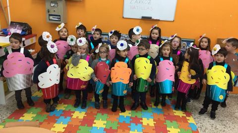 Entroido del colegio de Dumbr�a