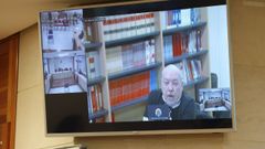 Al haber un acuerdo con la Fiscal�a y reconocer los hechos, el acusado, que reside en Madrid, pudo comparecer por videoconferencia ante el tribunal