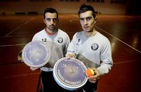 Are�n y Garc�a competir�n tambi�n con su equipo en la liga espa�ola de tamburello.