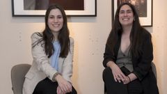 Luca Gonzlez y Leticia Ro, en una de las sesiones celebradas de Voces Ocultas