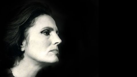 La cantante Amália Rodrigues