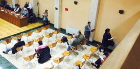 Fole y los otros seis concejales del grupo popular se ausentaron sin votar de un pleno desangelado. 