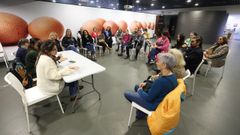 Imagen de la reunin celebrada en el Centro Leste al pasado lunes