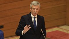 Alfonso Rueda, presidente de la Xunta