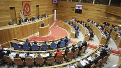 Imagen del hemiciclo durante el debate sobre el estado de la autonom�a
