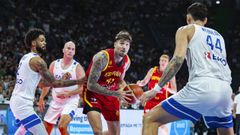Juancho Hernang�mez, durante el encuentro contra Grecia.