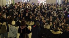 Las fotos de la concentraci�n en protesta por el cierre de consultas m�dicas en Monforte