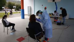 Cribado, este lunes, en el CEIP O Carballal de Mar�n
