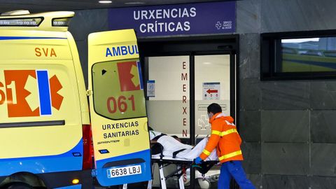 Las urgencias del Hospital �lvaro Cunqueiro