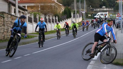 Ruta BTT de Nadal en Ribeira