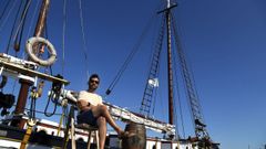 La goleta Evangelina realiza viajes por la r�a