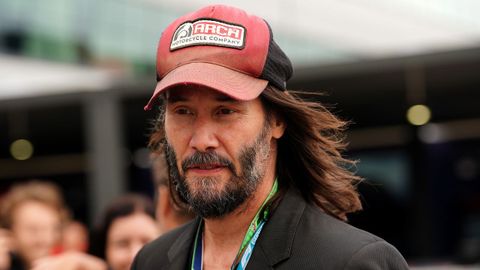Keanu Reeves en una imagen tomada en 2022