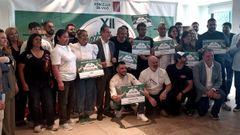 Abel Caballero acudi� a la entrega de premios del Petisqui�o 2026
