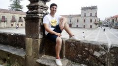 Ibai Otero, el �nico arousano que logra conseguir la beca posgrado de la Fundaci�n Barri� para el curso que viene