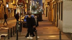 La agresi�n se produjo de madrugada en la zona de copas del Orz�n