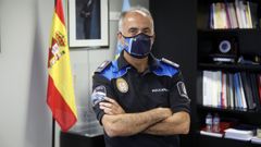 El jefe de la Polic�a Local de Lugo, Jes�s Pi�eiro