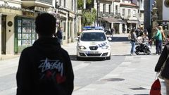 La Polic�a Local de Pontevedra colabora con la Nacional en el mantenimiento de la seguridad