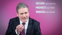 El l�der laborista, Keir Starmer