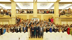 Alumnos y profesores de Business School celebraron el fin de curso en el hotel Finisterre. 