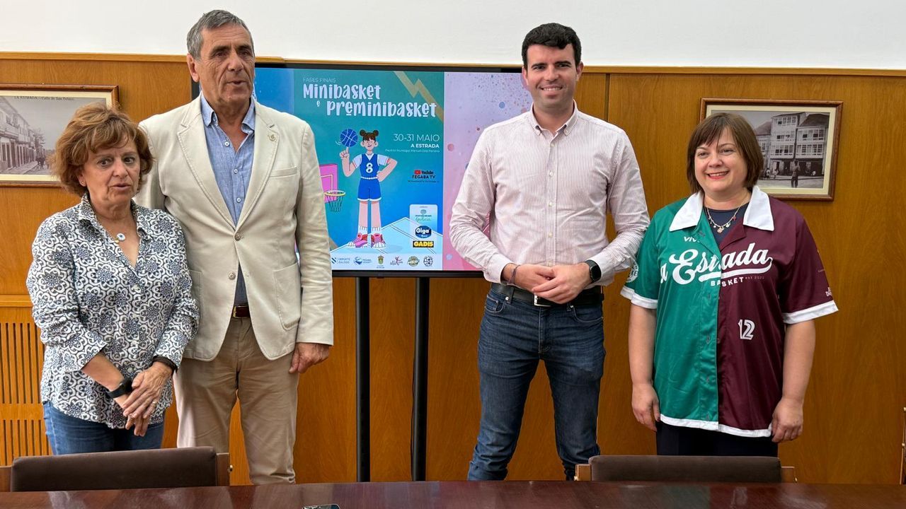 A Estrada acoge los torneos gallegos de mini y preminibasket