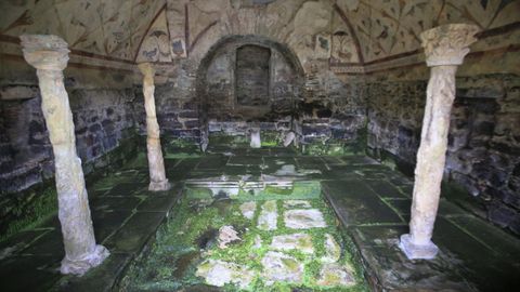 Las obras incluyen levantar la piscina, para conocer el sistema hidrulico del templo, adems de analizar la entrada del sol y su incidencia en la conservacin