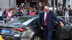 Koldo Garca, el exasesor del exministro Jos Luis balos antes de comparecer en el Supremo