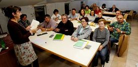 X�venes Agricultores termin� en Coristanco otro curso de manipular de productos fitosanitaros. 