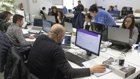 Instalaciones de la empresa gallega Optare Solutions.