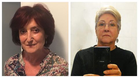 Teresa Bello y Alba Cruz