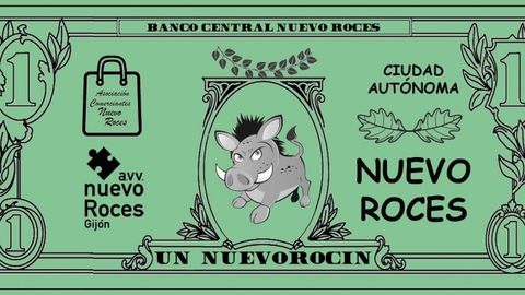 La moneda de Nuevo Roces durante el antroxu