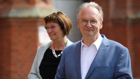 El presidente de Sajonia-Anhalt y aspirante a la reelecci�n por la CDU, Reiner Haseloff