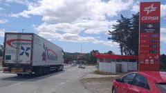 En la estaci&oacute;n del n&uacute;cleo de A Picota el di&eacute;sel estaba ayer a 1,899 euros y la gasolina a 1,759.