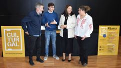 <span lang= gl >Camilo Franco, Lus Prez, Natividad Gonzlez e Anta Alberte presentaron o programa.</span>
