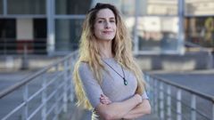 La cardi�loga Leire Goicolea, en A Coru�a.