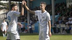 B�scate en el partido de tercera divisi�n entre el CD Boiro y el Ribadeo en Barra�a