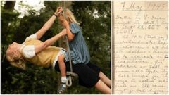 Las actrices que interpretan a Astrid Lindgren y su hija en el documental de Filmin que revela, con entrevistas a sus herederos, los 17 diarios de guerra que escribi� entre 1939 y 1945.