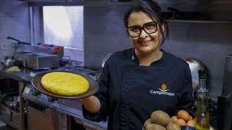 Ana Mar�a Su�rez, cocinera de O�Pote