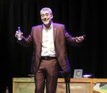 Carlos Blanco durante una actuaci�n. 