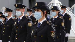 Los agentes juran su cargo en Lonzas