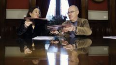 In&eacute;s Rey y Francisco Jorquera firman los presupuestos municipales de A Coru&ntilde;a para el 2026