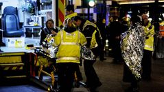 Evacuaci�n ordenada despu�s del p�nico