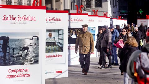 Inauguraci�n de la exposici�n �Un a�o de Voz� 2025 en el Cant�n Grande.