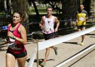 La carrera acoger� a 20 deportistas de DisCamino  