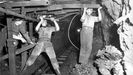 Mineros trabajando