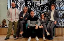 El equipo de Moda Galega en Celanova